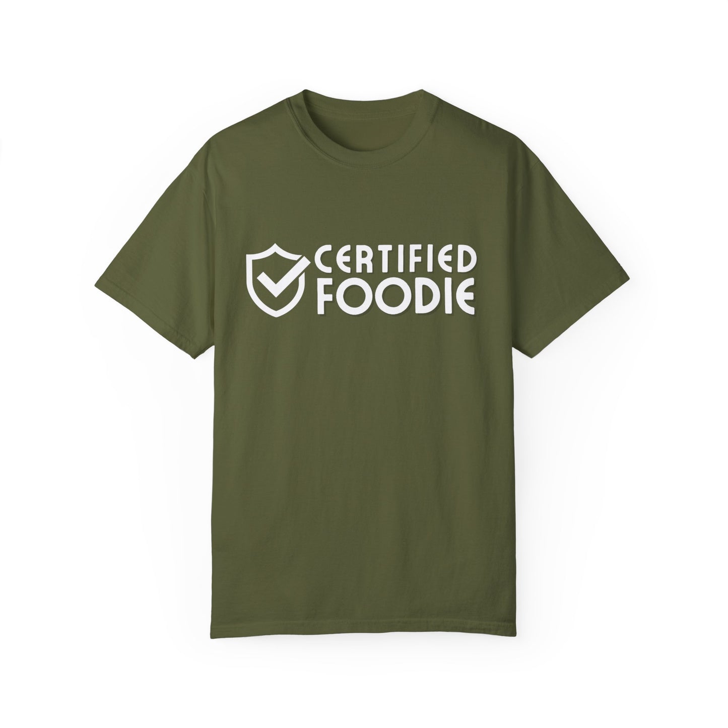 Certified Foodie Unisex Garment-Dyed T-shirt