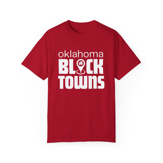 Oklahoma Black Towns Unisex Garment-Dyed T-shirt