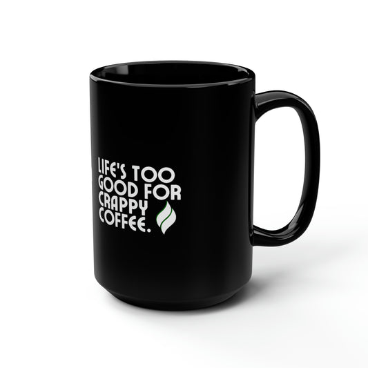 Black Mug, 15oz