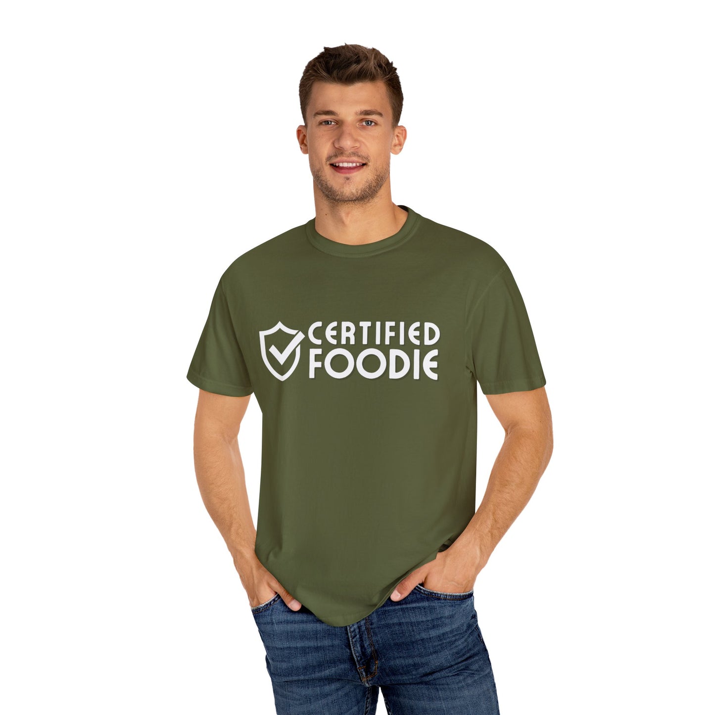 Certified Foodie Unisex Garment-Dyed T-shirt