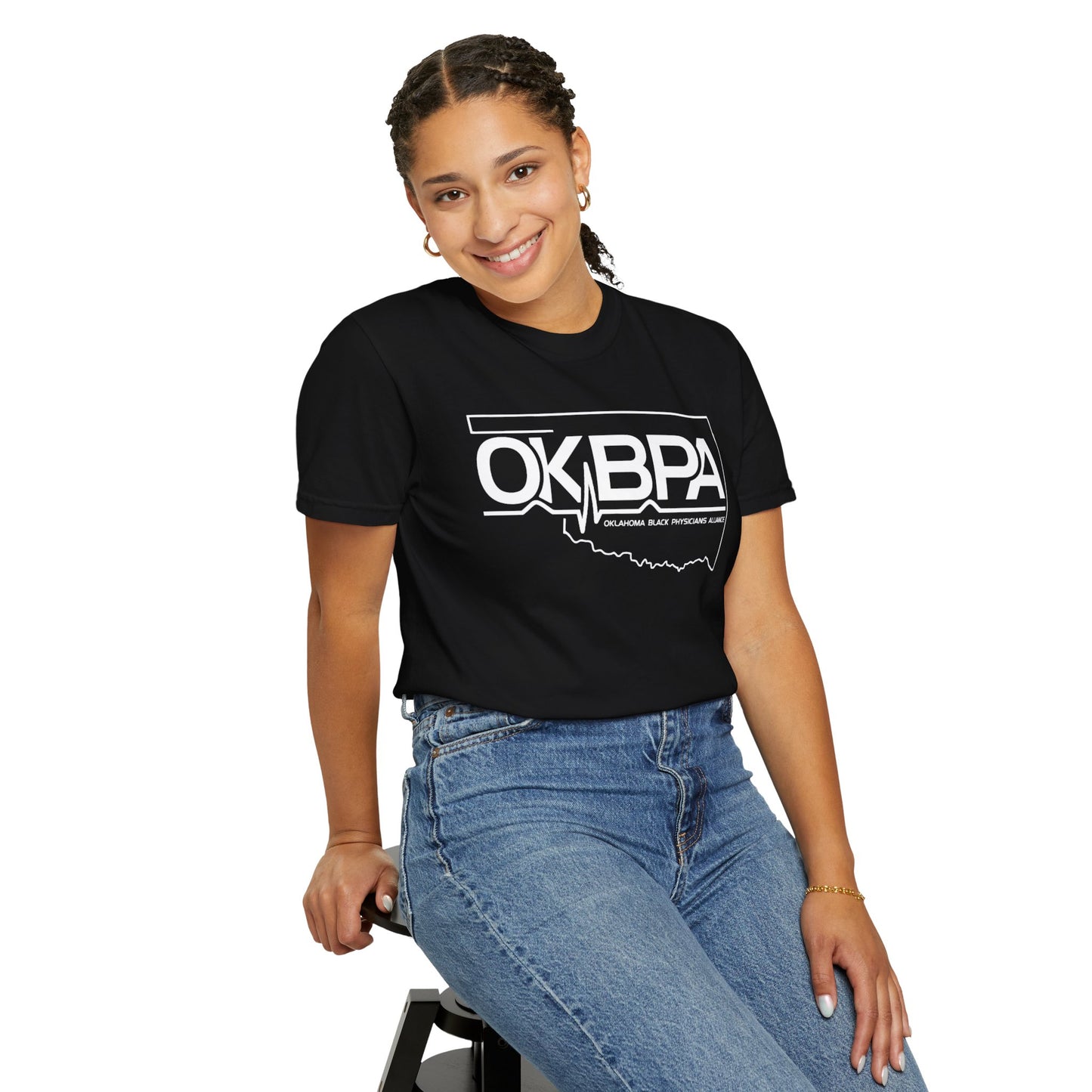 OK Black Physicians Alliance Unisex Garment-Dyed T-shirt