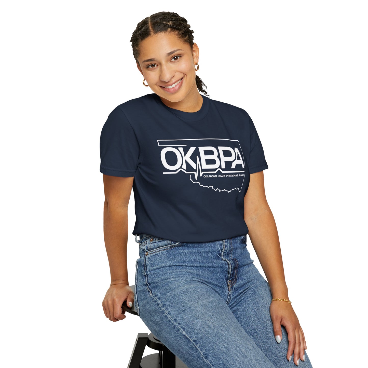 OK Black Physicians Alliance Unisex Garment-Dyed T-shirt