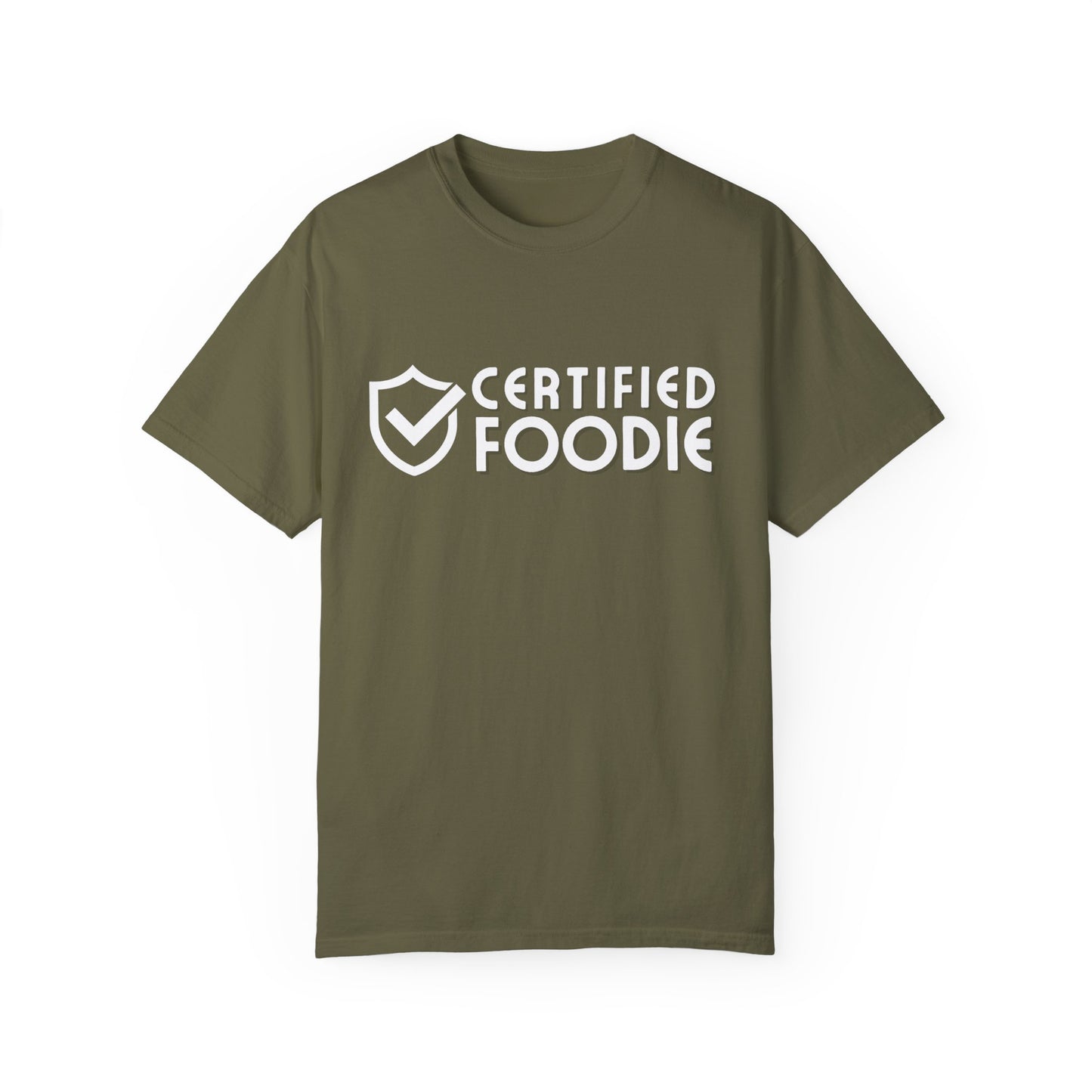 Certified Foodie Unisex Garment-Dyed T-shirt