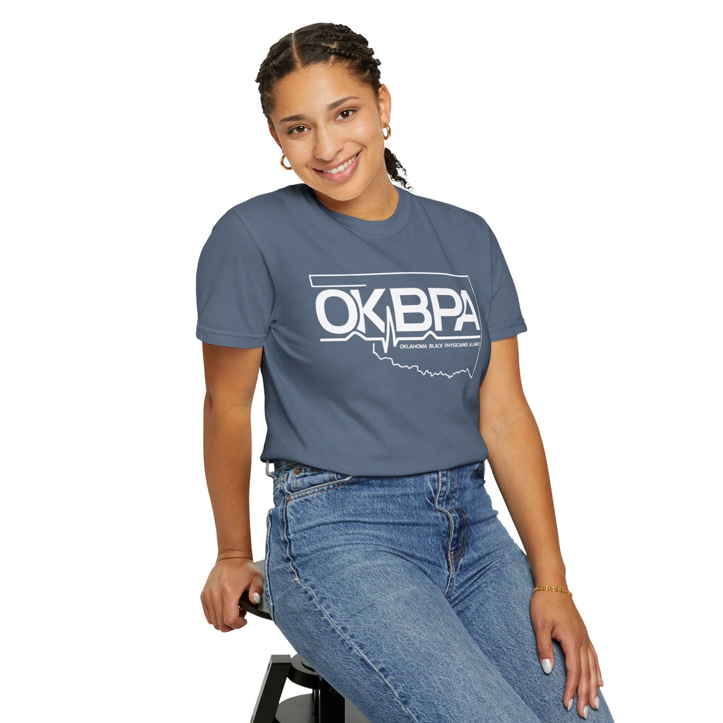 OK Black Physicians Alliance Unisex Garment-Dyed T-shirt