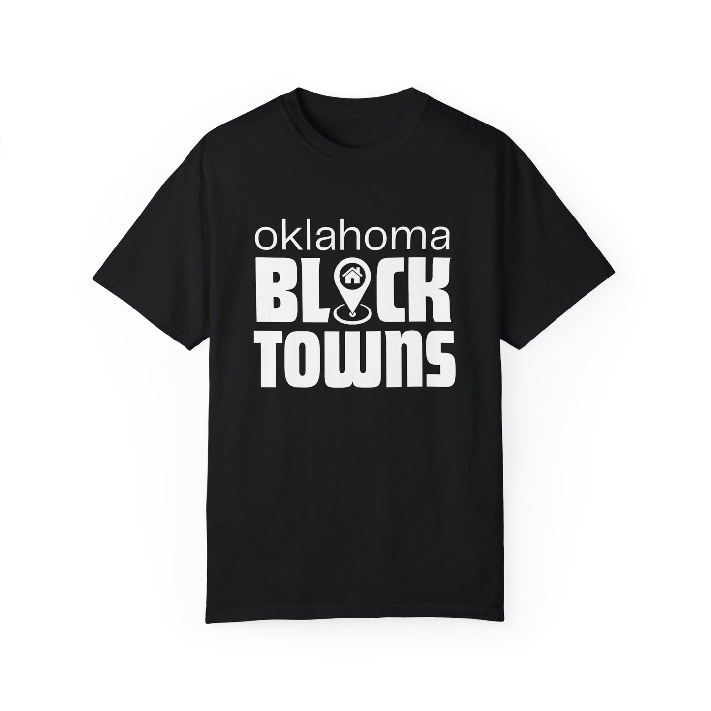 Oklahoma Black Towns Unisex Garment-Dyed T-shirt