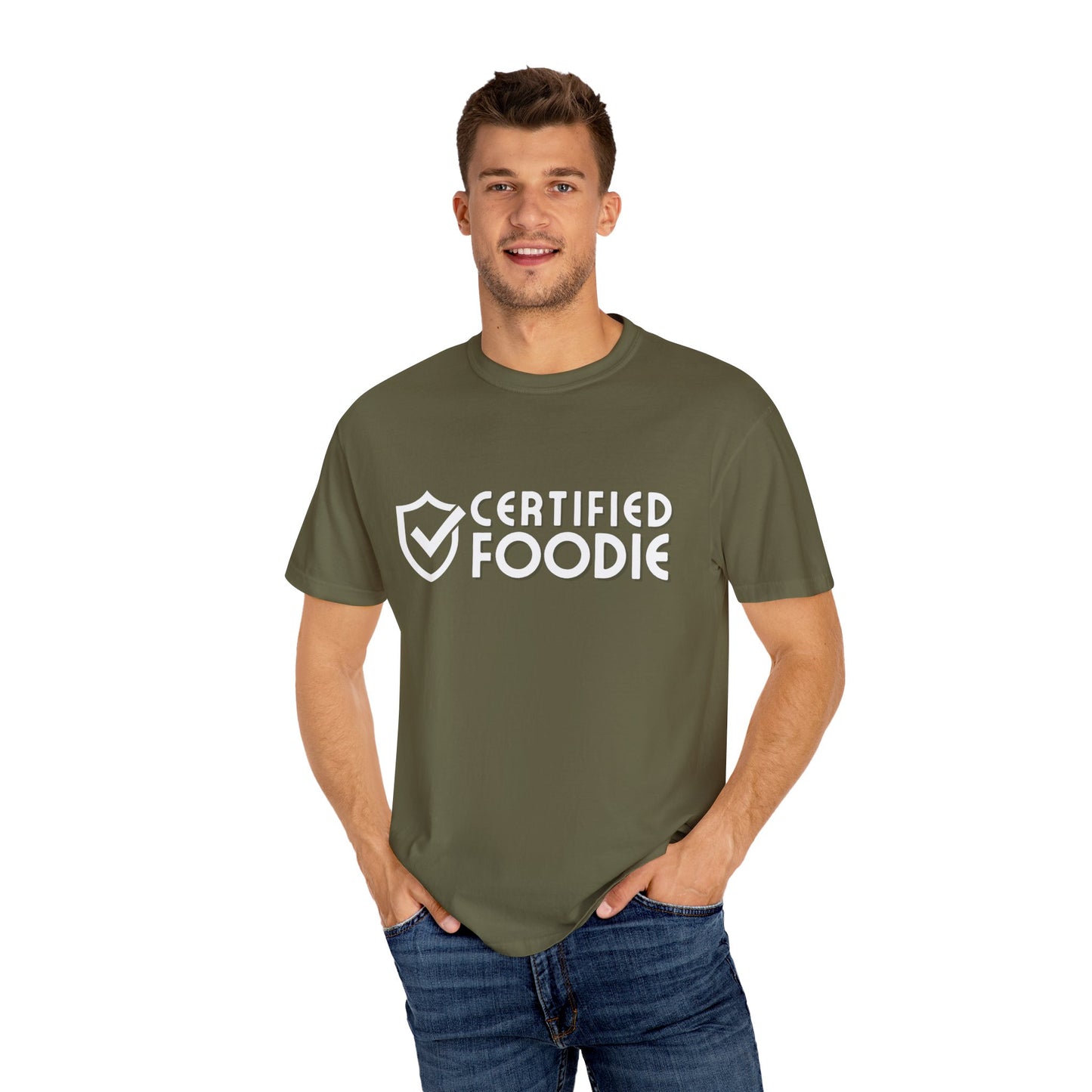 Certified Foodie Unisex Garment-Dyed T-shirt