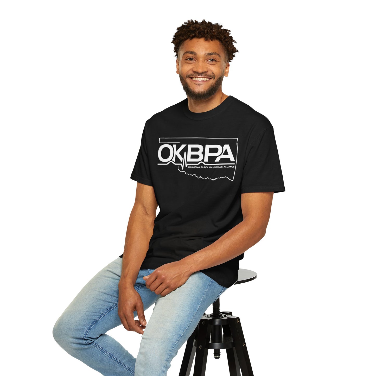 OK Black Physicians Alliance Unisex Garment-Dyed T-shirt