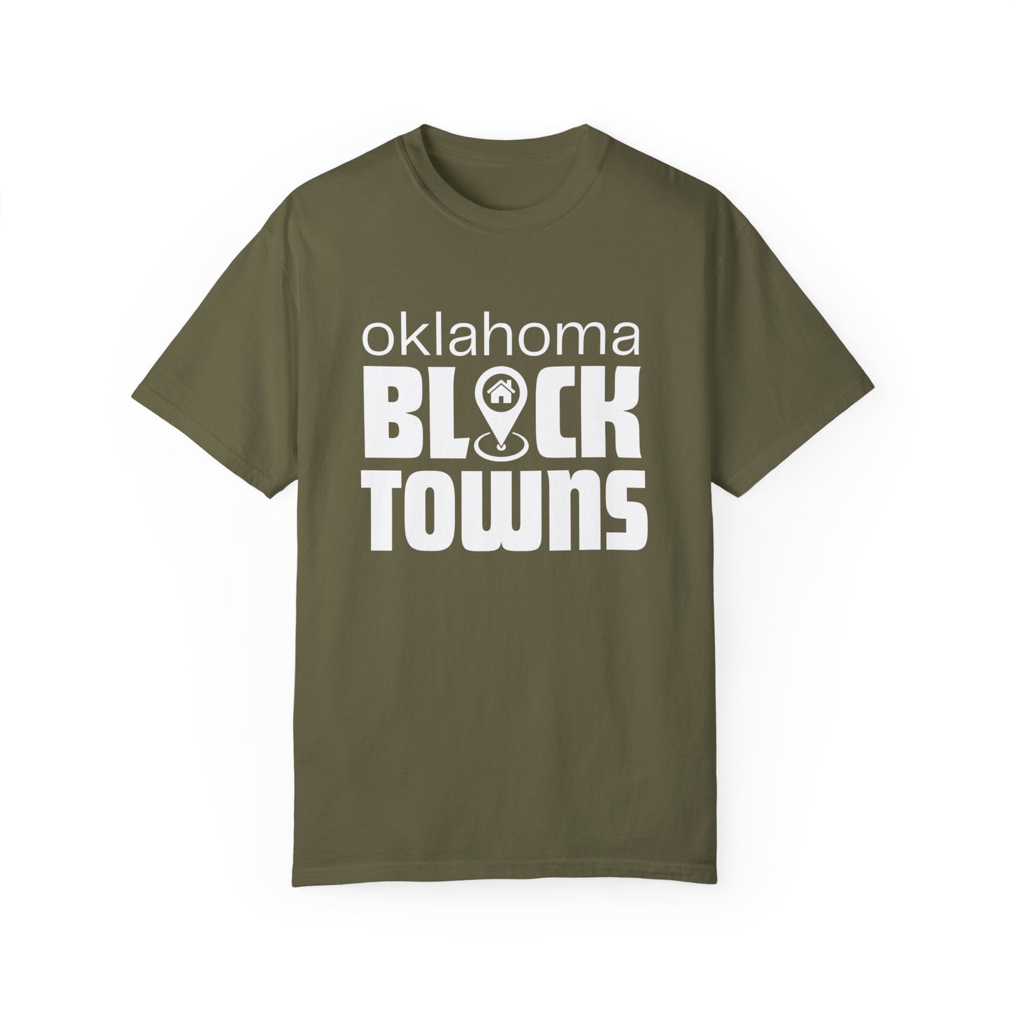 Oklahoma Black Towns Unisex Garment-Dyed T-shirt